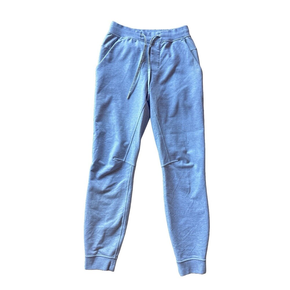 Lululemon Men's XS City Sweat Jogger in Heathered Ultra Light Grey / Sea Salt